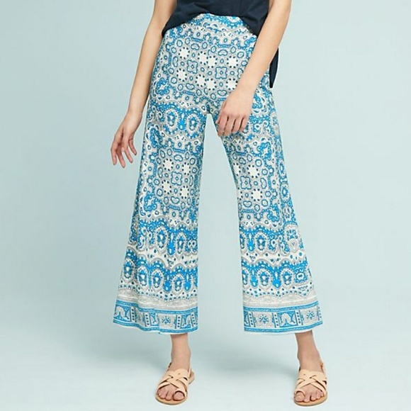 Anthropologie Pants - Talese Wide Legs Anthropology Feather Bone